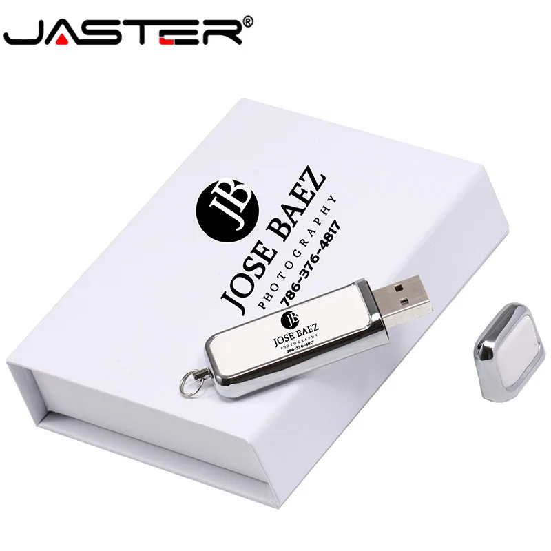 JASTER Пользовательский логотип цветной принт кожа usb 2,0 карты памяти флэш-накопитель 64 ГБ 32 ГБ 16 ГБ 8 ГБ 4 ГБ подарок компании