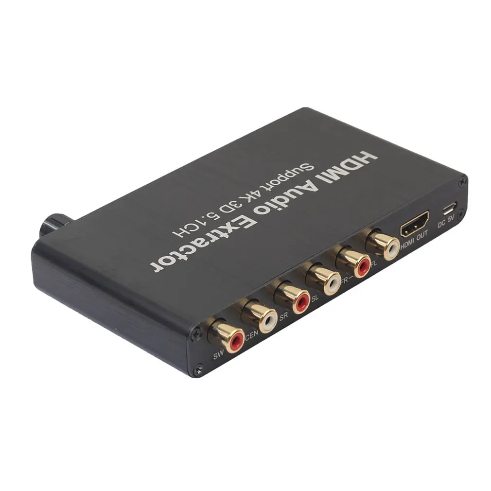 HDMI 5,1 CH цифровой аудио декодер конвертер Hdmi в Hdmi+ аудио декодер экстрактор сплиттер Dolby digital Ac3, dts, lpcm поддерживает