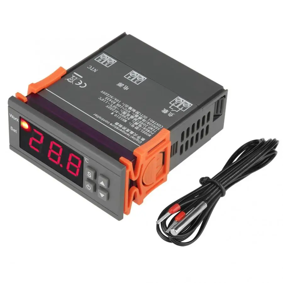 Термометр цифровой контроллер температуры Термостат термопары нагрева