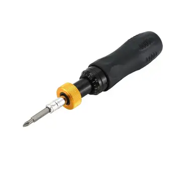 

Prefabricated Type Hex Socket Preset Torque Screwdriver RTD-3 0.5~3N.m with 2 Screw Driver Bits High Precision Tool