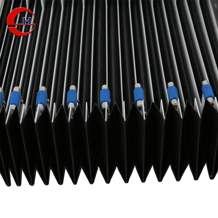 

Armored Vertical Shield Machine Tool Accessories For Cutting Machine Bellows In Guard Shield
