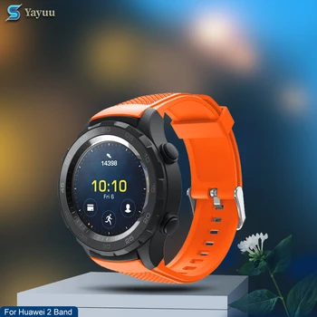 

YAYUU Fashion Watch Strap For Huawei 2 watch band Quick Release Replacement Soft Silicone Wristband Silica Gel Watch Band Strap