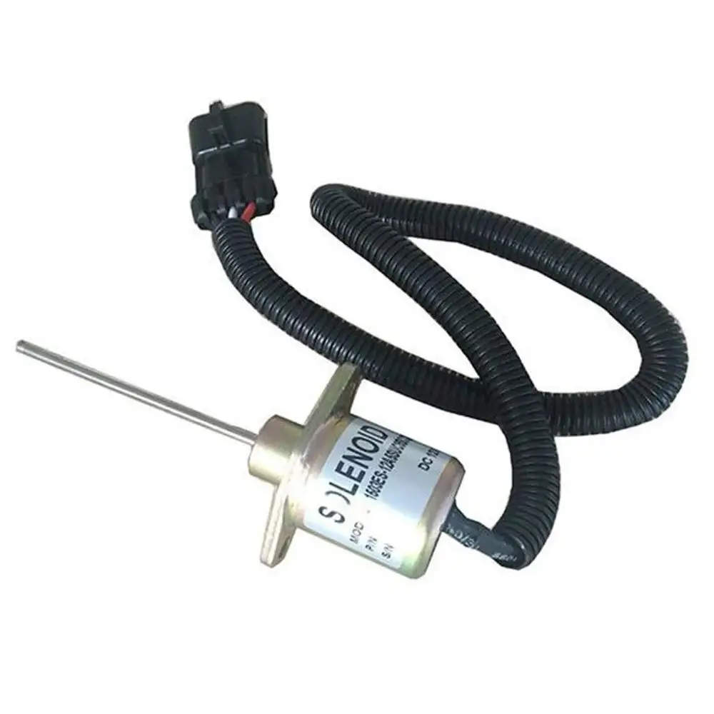 

1503ES-24S5SUC11S Stop Solenoid DC24V Fuel Shutdown Solenoid Cut Off Solenoid for Yanmar Engine Aftermarket Parts