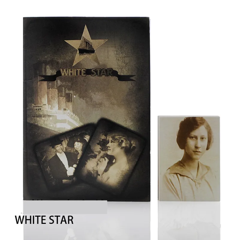 Titanic List Whitestar-фокусы, белая звезда, трюк, предсказание по имени карты, магический реквизит, магии крупным планом, сцена, ментализм