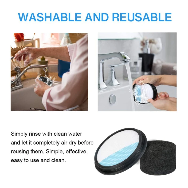 Replacement Filter Kit,for Vax TBT3V1B1 