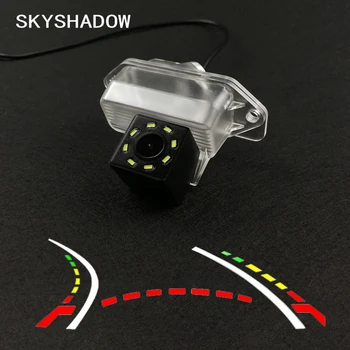 

HD Wireless Car CCD Rear Camera Fisheye 8 12 led dynamic Night Vision bracket For Mitsubishi Lancer EX 2008 2010 2015 Pajero io