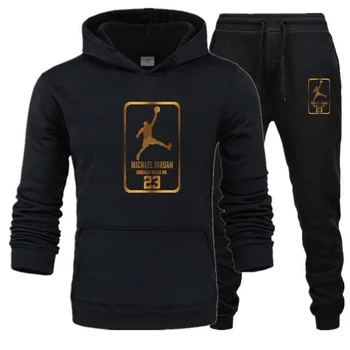 

New for 2020! Jordan 23 Men's Hoodie Running Tracksuit Men Sportswear Casual Men Clothing Jersey 3XL Number 23