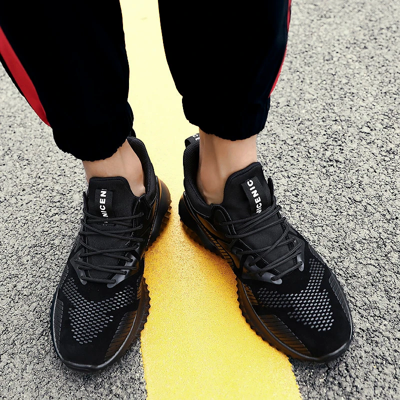 Брендовая спортивная обувь для мужчин; спортивная Уличная обувь; сезон осень-зима; удобные дышащие кроссовки; европейские размеры 39-46; замшевые спортивные кроссовки