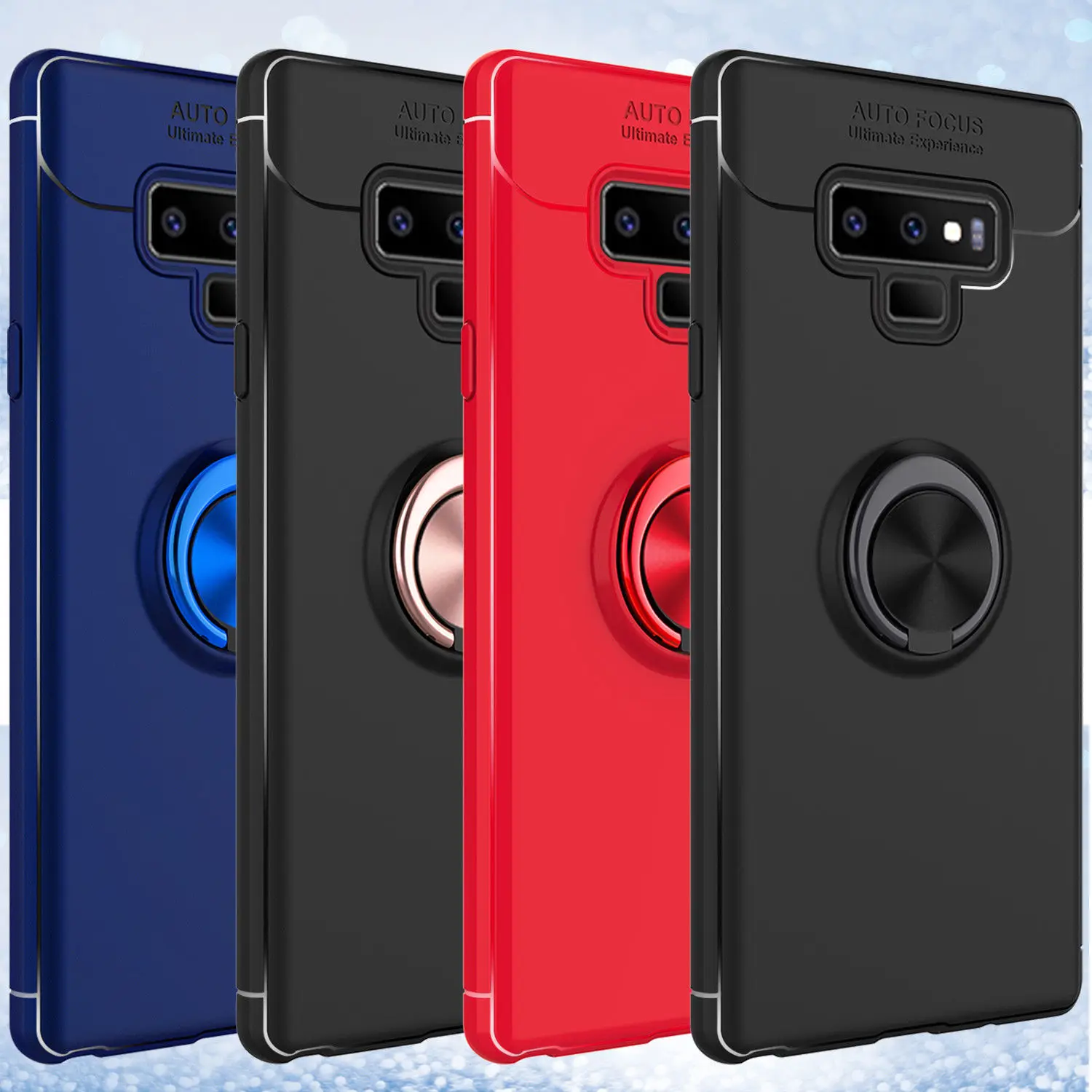 Для samsung Galaxy Note 9/Note 10/Note 10 Pro кольцевой магнитный держатель Броня мягкий