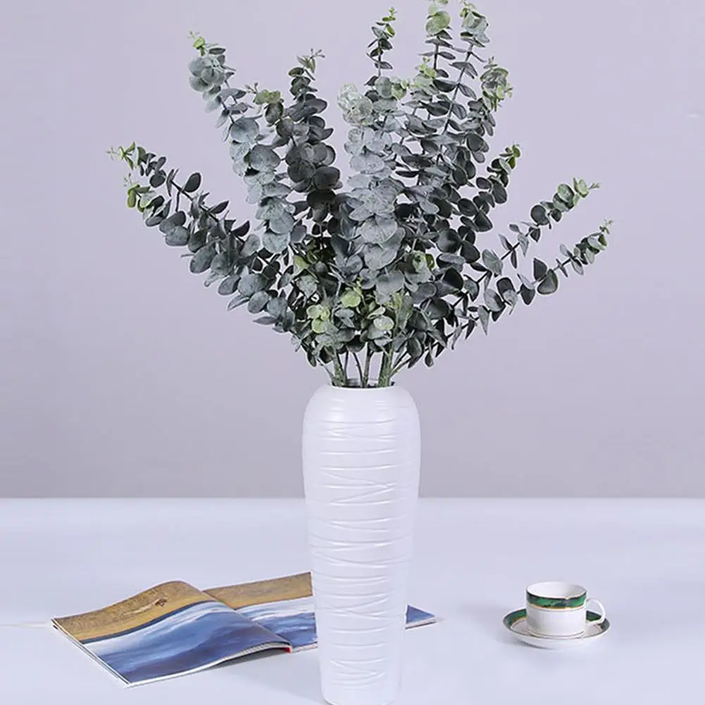 

1Pc Eucalyptus Leaf Artificial Plant Wedding Party Flower Arrangement DIY Decor