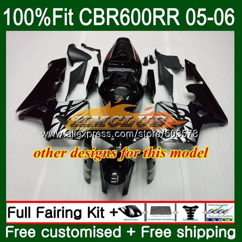 Литые изделия для Honda CBR 600RR CBR600 RR 600F5 orange черный 73CL. 12 CBR600RR F5 05 06 CBR600F5 CBR 600 RR 2005 2006 обтекатель oem