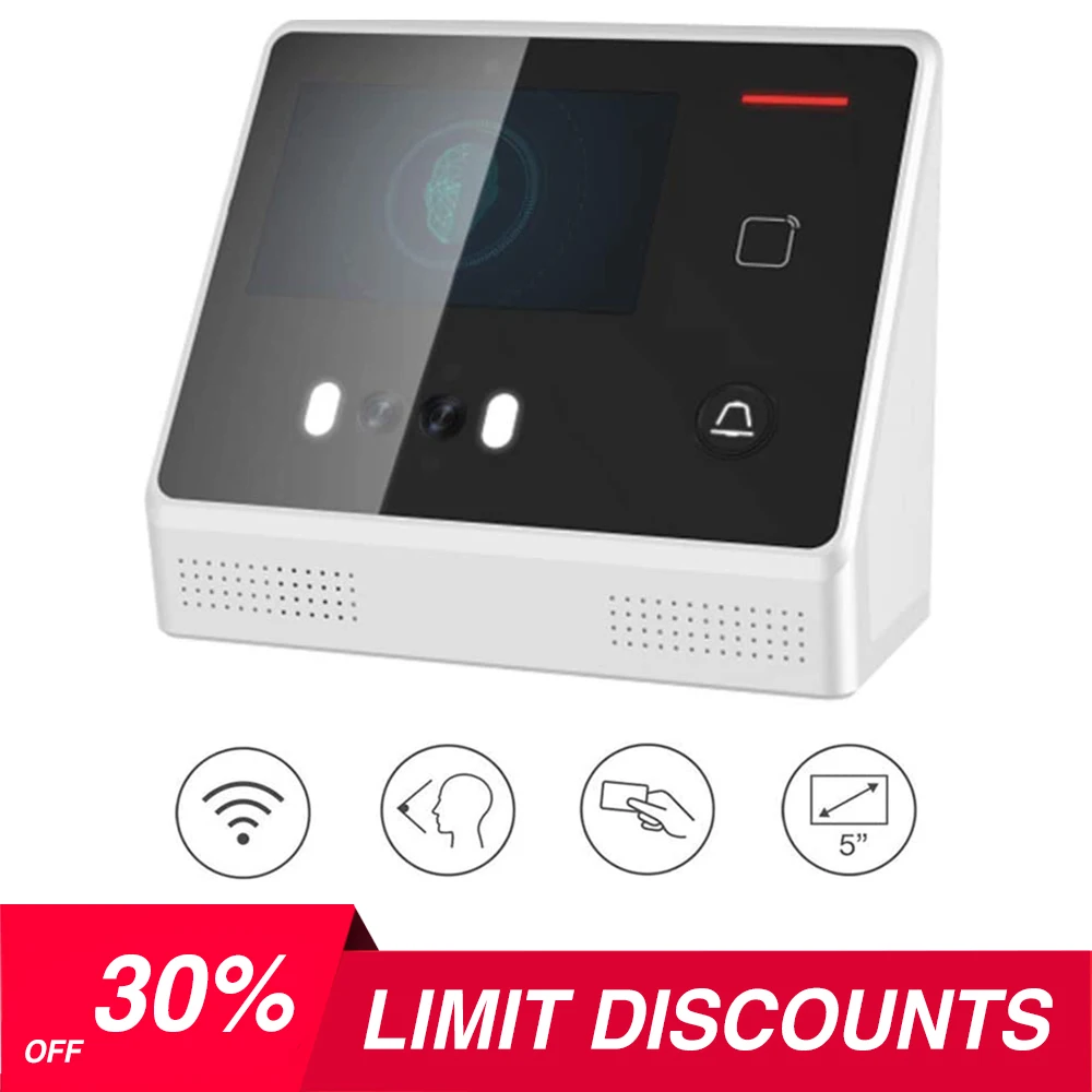 Hikvision OEM DS-K1T8105 Распознавание лиц учета рабочего времени Бесконтактный