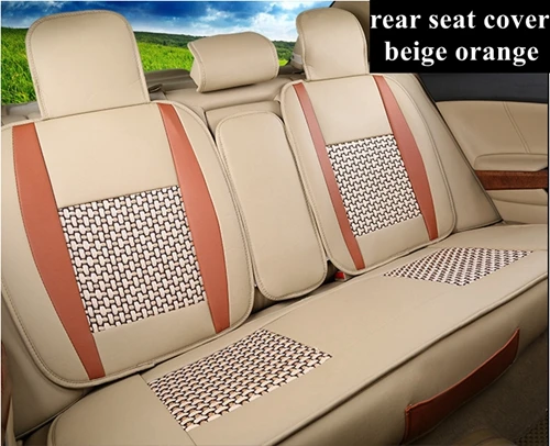 1pc Rear seats cover Чехол на Автокресло для Jeep wrangler Renegade grand cherokee wrangler jk hyundai Solaris ix35 i10 i20 i30 i40 accent tucson Creta - Название цвета: 1pc Rear seats cover