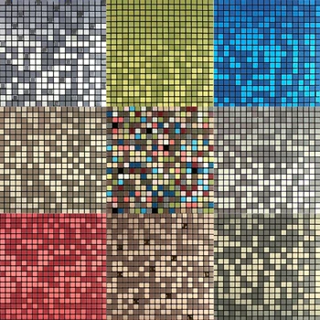 

30x30cm Self Adhesive Mosaic Tiles Mirror Surface Mosaic Stick Tiles for Wall Decors DIY Arts Crafts Colorful Tiles