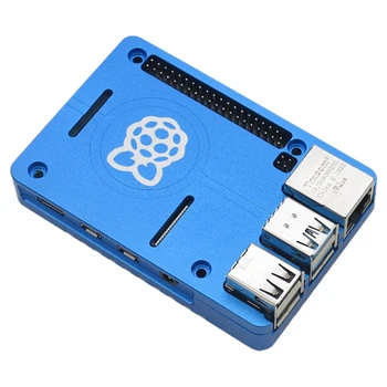 

Ultra-Thin CNC Aluminum Alloy Case Passive Cooling Enclosure Box for Raspberry Pi 4 Model B Heatsink Case