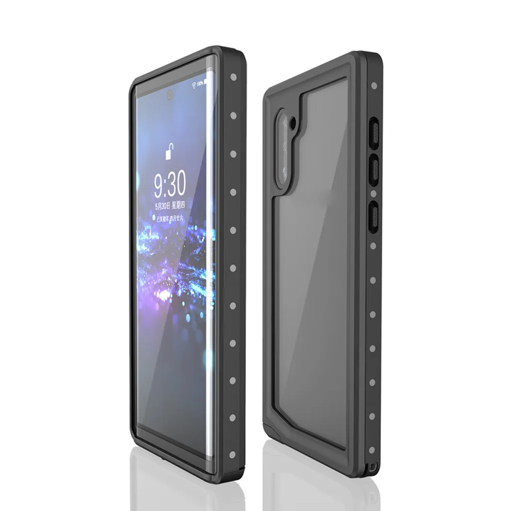 Ouhaobin mobile phone shell For Samsung Galaxy Note 10 6.3inch Waterproof Protection Case Cover |