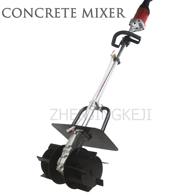 

Cement Concrete Blender 2400W High Power Equipment Home Lime Sand Paving Sand Small Electric Mortar Mix Ash Building Stir Tools