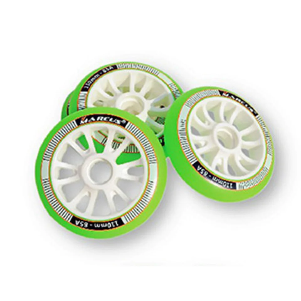 Inline Speed Skates Wheels 85A 110mm 100mm 90mm for Indoor Outdoor Asphalt Street Durable PU Racing Rodas Good as MPC G13