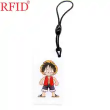 UID S50 1K 13,56 Mhz сменный перезаписываемый NFC Брелок Близость RFID карта комический узор падение клей брелок маркер тег 1 шт