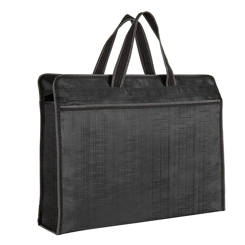 Мужской портфель, сумка, холщовая, для офиса, для встреч, для ноутбука, сумка 39x31 см, женская, для путешествий, А4, Сумочка для документов