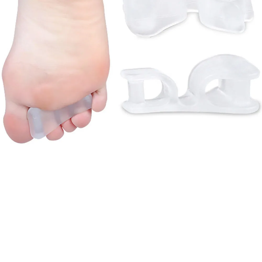 1 Pair Toe Separator Hallux Valgus Corrector Orthotics Feet Bone Thumb Adjuster Orthopedic Adjuster Big Toe Separator