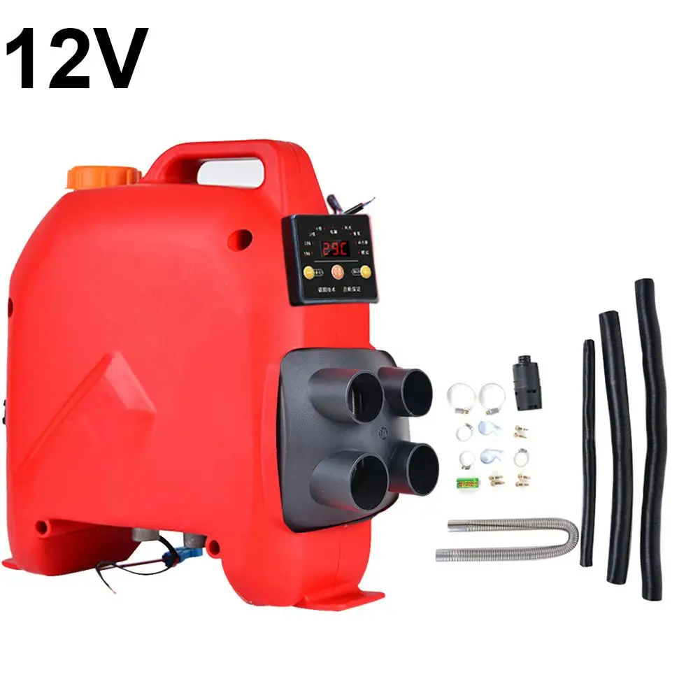 Отопитель 12 V автомобильный парковочный обогреватель 12 V 5KW дизелей нагреватель универсальный для грузовых автомобилей Vans хранения Батарея автомобили - Color Name: 12v