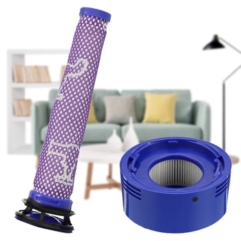 

HEPA Motor Replacement Filter Rear Filter Front Pre Filter for Dyson V6 V7 V8 DC59 Animal Handheld Vacuum Cleaner Accessories