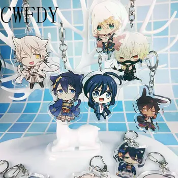 

New Arrival Touken Ranbu Online Keychain Double Sided Acrylic Key Chain Pendant For Women Man Xmas Gifts Figures Accessories