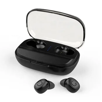 

XI10S Wireless Bluetooth 5.0 Headset Binaural Stereo Sports Earpiece TWS with Mobile Power Digital Display Hands-free Earplugs