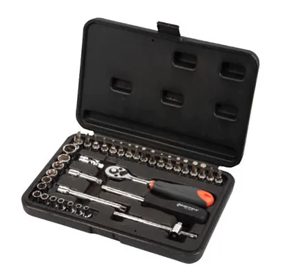 

SHEFFIELD Tool 38-Piece 6.3 Mm Series Metric Sleeve Set S010038