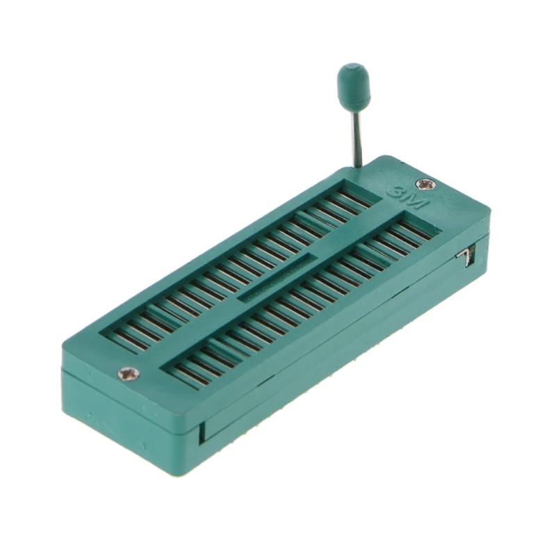 16 20 24 28 40 P Pin 2 54 мм Зеленый DIP Тест Универсальный ZIF IC Socket сварочного