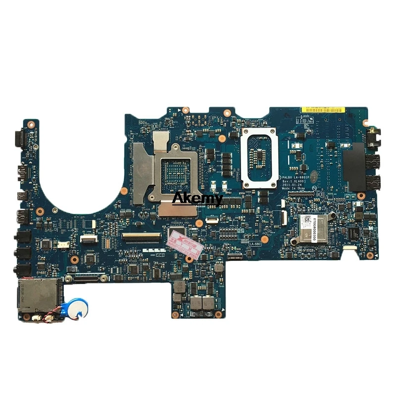 Для dell Alienware M14x R1 материнская плата P18G LA-6801P CN-0KNF1T 0KNF1T KNF1T GT555M GPU материнская плата для ноутбука протестированная работа