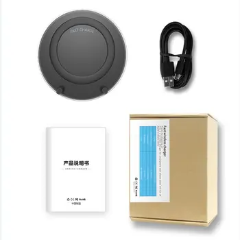 

G200Wireless Charger Qi Certified 10W Fast Wireless Charging Pad Stand Galaxy Standard Qi Charger Compatible iPhoneXR