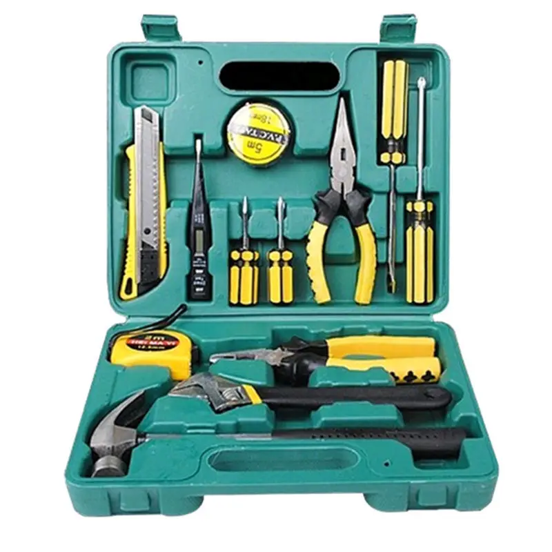 

Tool Set Everyday Use Installation Combination Hardware Small Tool Box Electrician Repair Family Commonly Used Manual