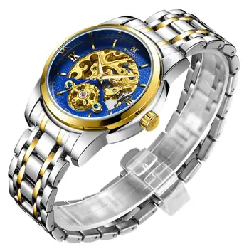 

WEISIKAI New Men Watches Stainless Steel Strap Mechanical Wrist Watch Top Brand Luxury Men's Watch Male Clock Relogio Masculino