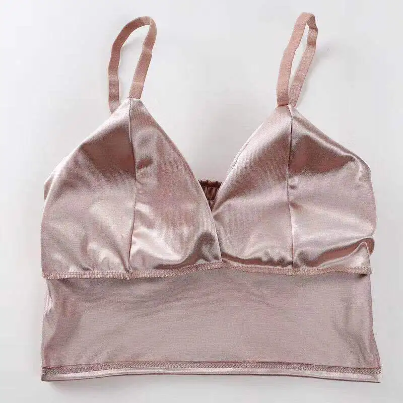 Women Lingerie Bra Sexy V-neck Beauty Backs Wrap Chest Wireless Summer Tube Tops Underwear