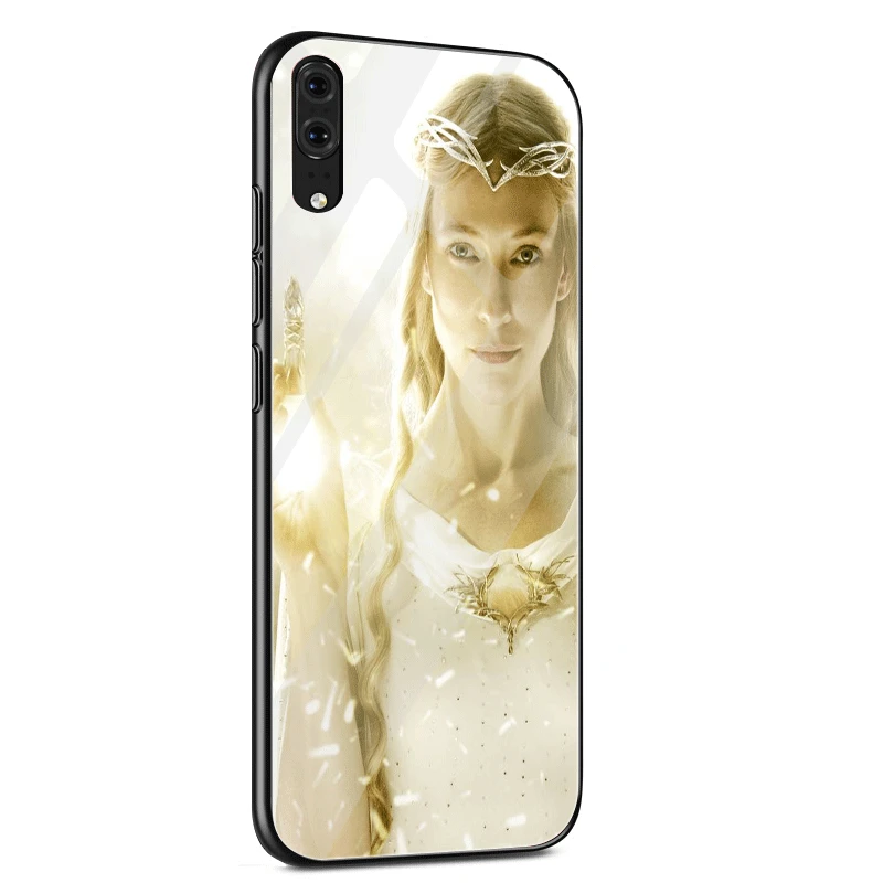 Стеклянный чехол для huawei P30 P20 P10 Y9 Y6 mate 20 Pro Lite P Smart Honor 7A 8X9 10 Крышка Властелин колец Galadriel - Color: G5