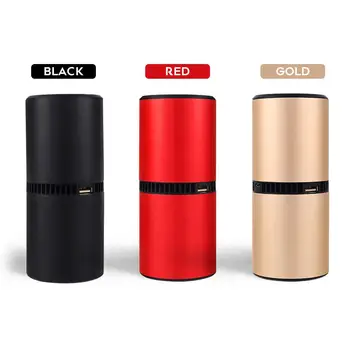 

Vehemo 1 Pc Ionic Cleaner Oxygen Bar Car Air Purifier Push Button Air Freshener for Baby Safety Aroma Diffuser Odor Eliminator