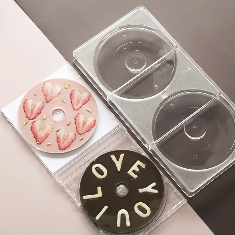 

Cd Chocolate Mold Valentine's Day Handwork Diy Strawberry Chocolate Romantic Gift Baking Mold Valentine's Day Chocolate Mold