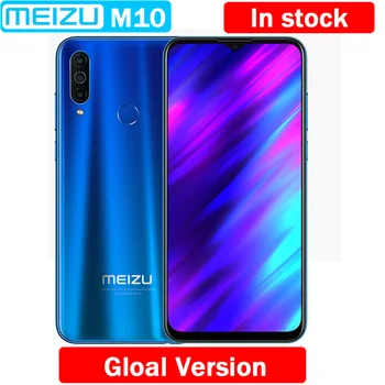 

Original Meizu M10 Global Version 3GB 32GB MTK P25 Octa Core 4000mAh Big Battery Triple Camera Android phone