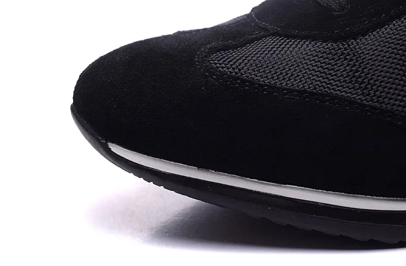 Hogan Scarpe/Модная роскошная мужская обувь; дышащие Брендовые мужские кроссовки на плоской подошве из сетчатого материала; черные повседневные кроссовки на шнуровке; мужские кроссовки
