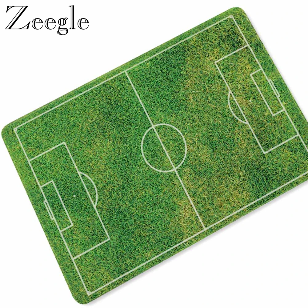 Zeegle Floor Mat Doormat Rubber Living Room Carpet Bathroom Rug Waterproof Outdoor Mat Shower Rug Washable Hallway Mat