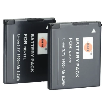 

2PCS 1400mAh 3.7V NB-11L NB11L DSTE Battery Charger for Canon A2400 IS IXUS 125 HS IXUS 275 HS IXY 430F IXY 420F ELPH 320 HS