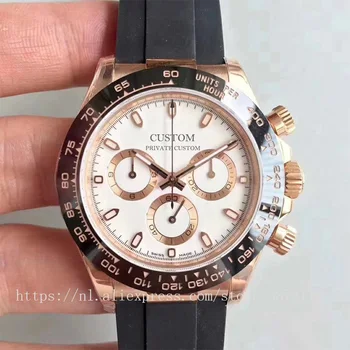 

39mm Luxury brand Automatic mechanical watch for the men Men's watches Sapphire glass Stainless steel case 8