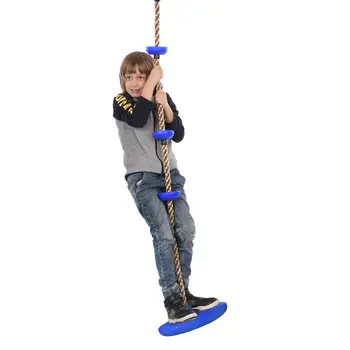 

Funny kids climbing rope Swing Disc Climbing Rope Children Kids Garden Playground Backyard Outdoor Swing Games Equipment Toys