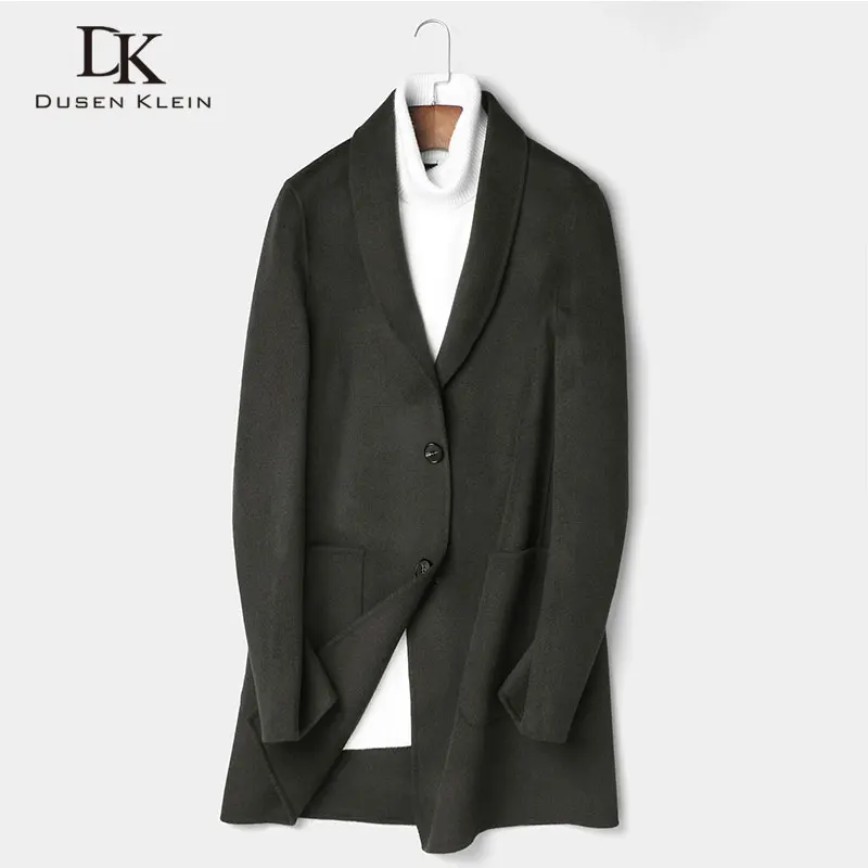 Long Wool Men Blend Coat Winter Warm Business Casual Slim Jacket z8808 Long Wool Men Blend Coat Winter Warm Business Casual Slim Jacket z8808