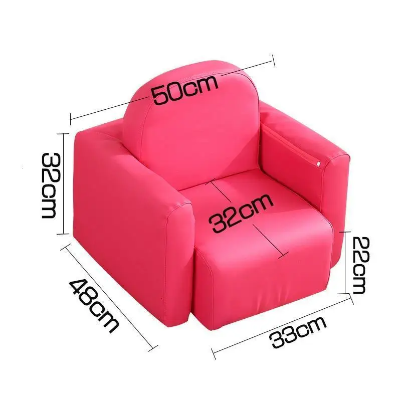 MODEL A Диван-кровать для спальни принцессы Silla Infantiles, стул для маленьких детей, Детский диван - Цвет: MODEL A