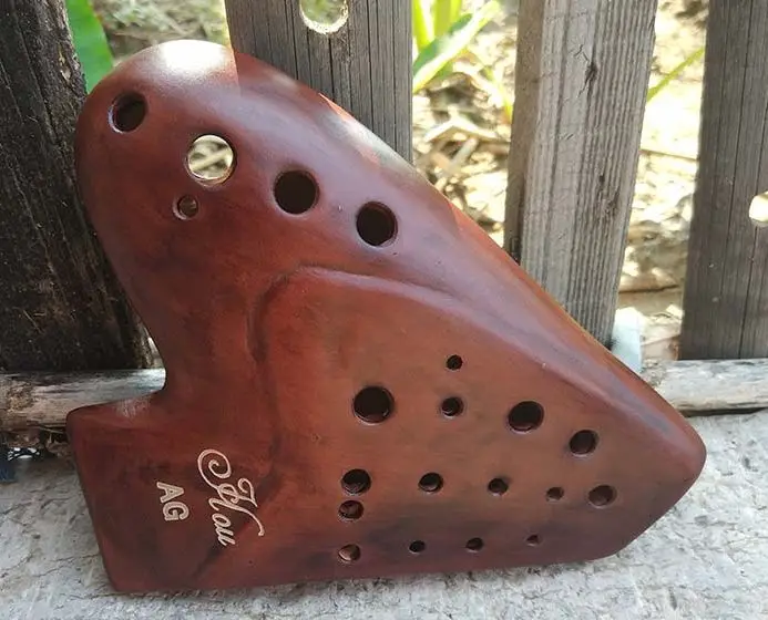 Три трубки 3 AG ocarina дымчатое сжигание музыкальный инструмент