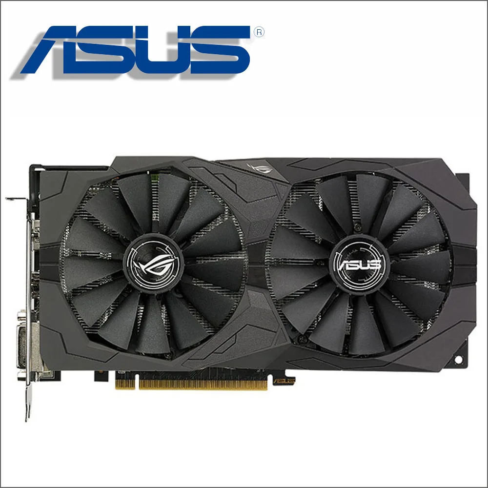 Видеокарта ASUS RX 570 4 Гб 256Bit GDDR5 видеокарты для AMD 500 серии VGA карты RX570 RX580 8G Дисплей HDMI