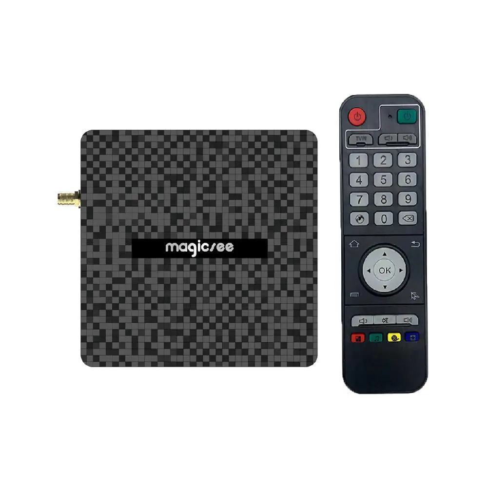ТВ бокс Smart Android 9 0 DDR4 4 ГБ 32 ГБ/64 Amlogic Dual Wifi Bluetooth Gigabit Ethernet медиаплеер